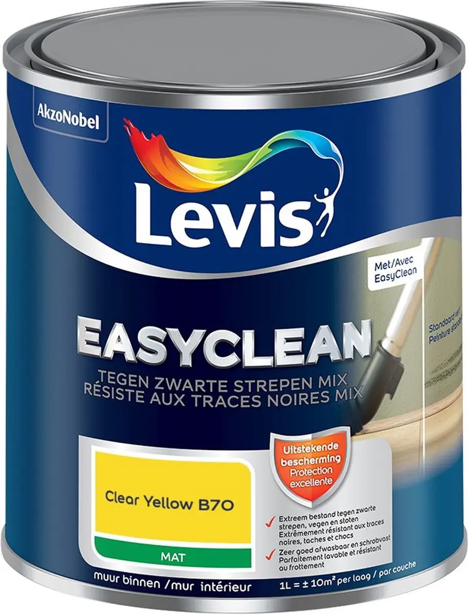 Levi's Easyclean Tegen Zwarte Strepen Mengverf 1L