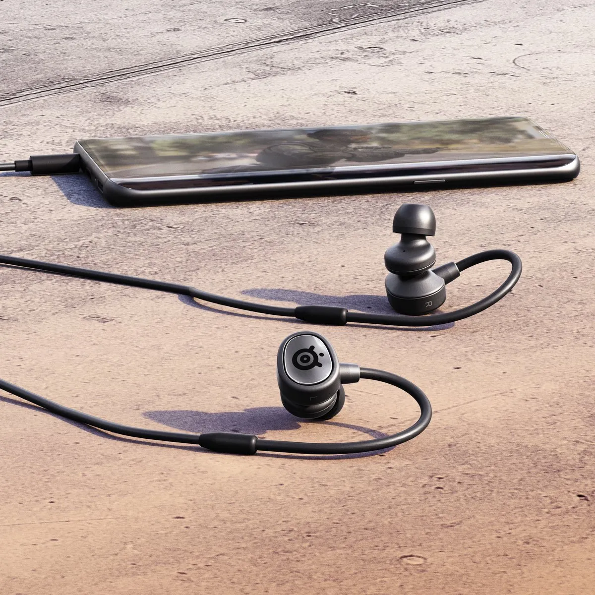 SteelSeries Tusq 61650 Gaming Headset - Zwart