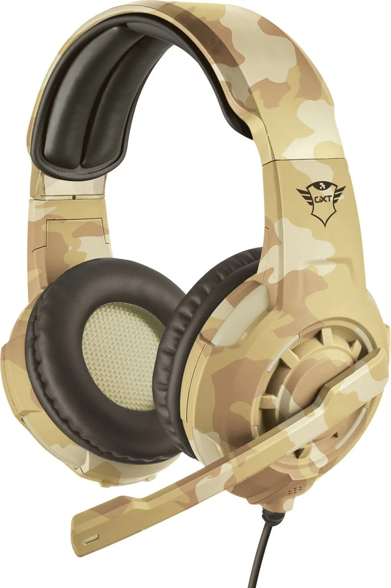 Trust GXT 310D Radius Gaming Headset - Desert Camo