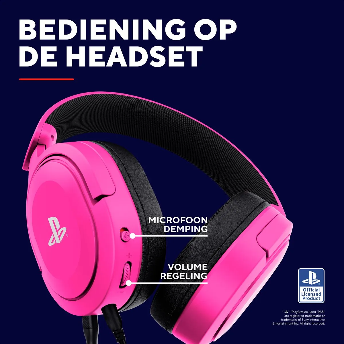 Trust GXT498R Forta Gaming Headset - Rose