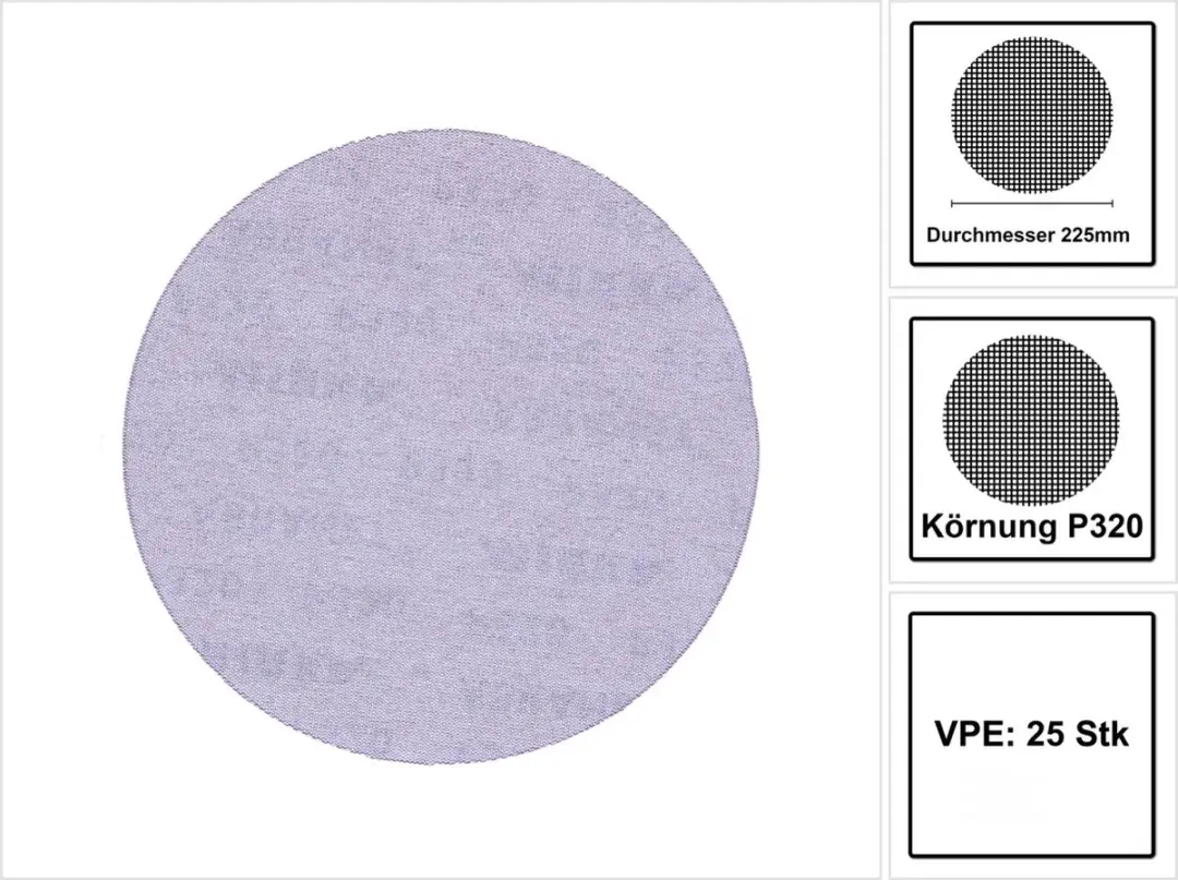Mirka Abranet Velcro P320 25 Vel