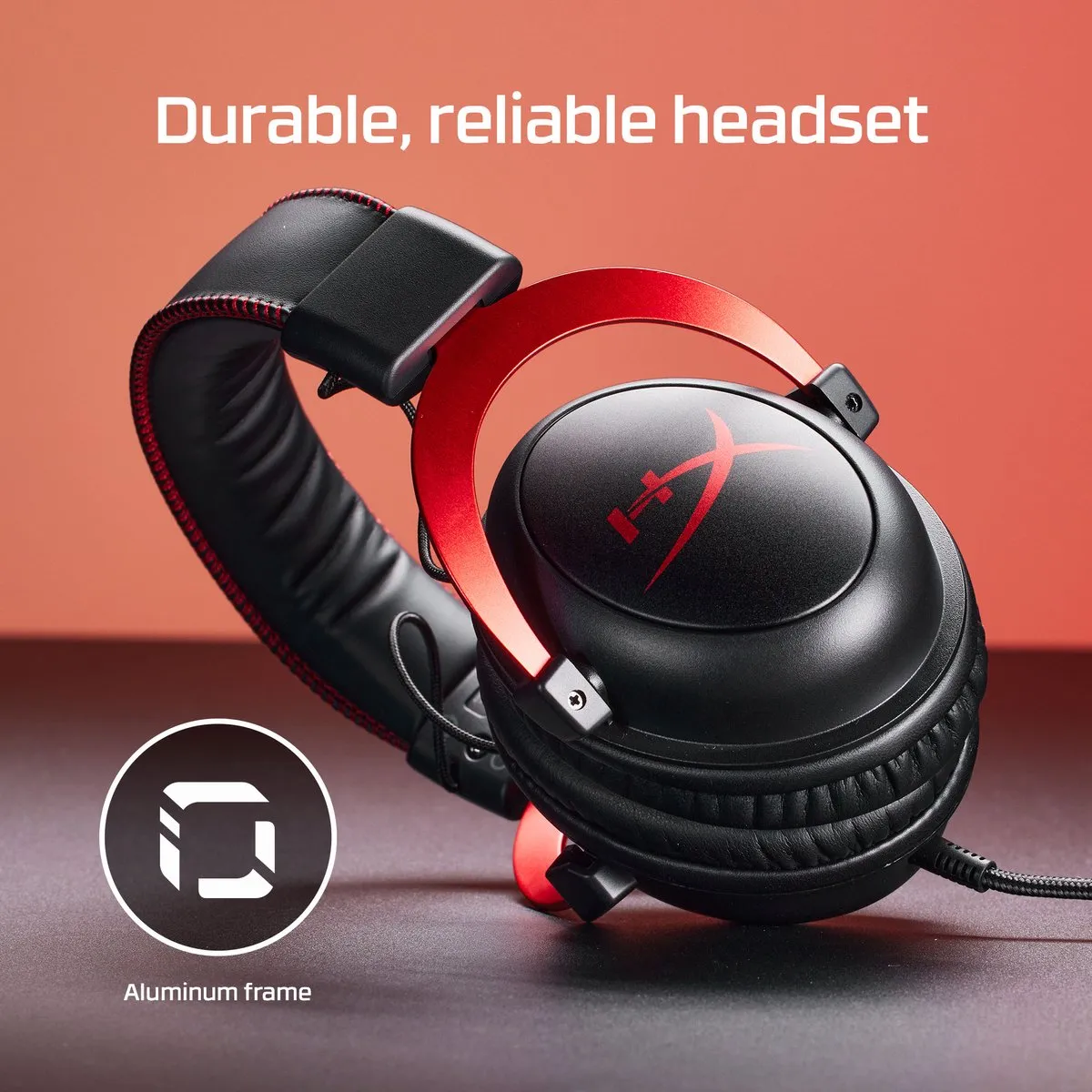 HyperX Cloud II Gaming Headset KHX-HSCP-RD - Rood - afbeelding 6 van 6