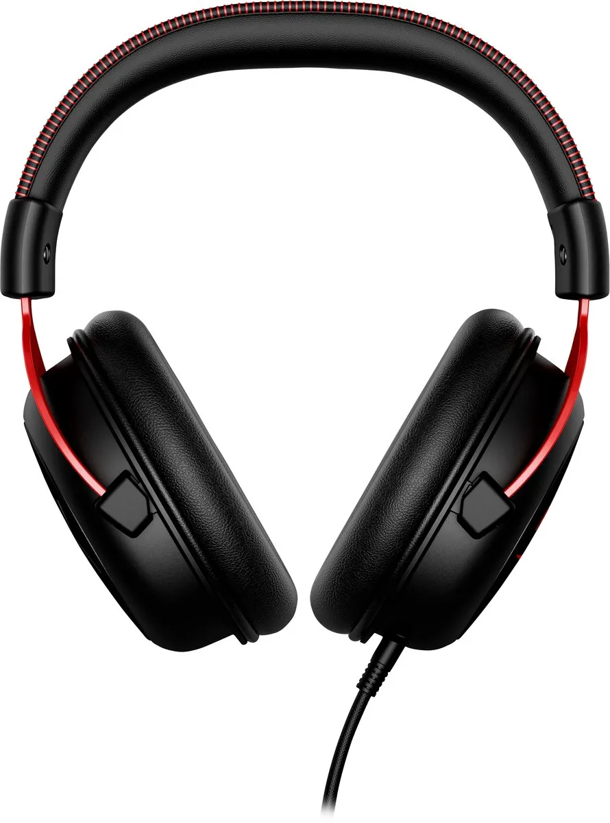 HyperX Cloud II - Bedrade Gaming Headset - Geschikt voor PC/PS5/PS4/Switch - Rood