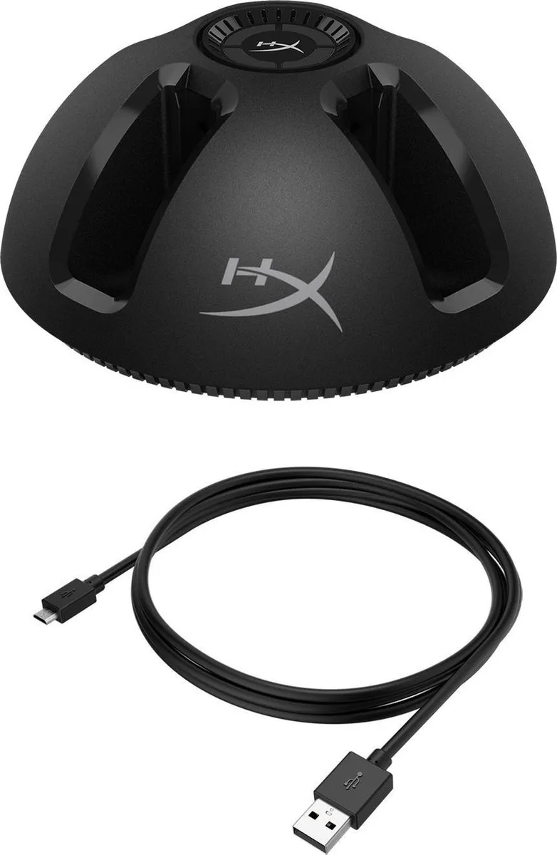 HyperX ChargePlay QUAD Controller Oplaadstation Nintendo Switch HX-CPQD-U - Zwart