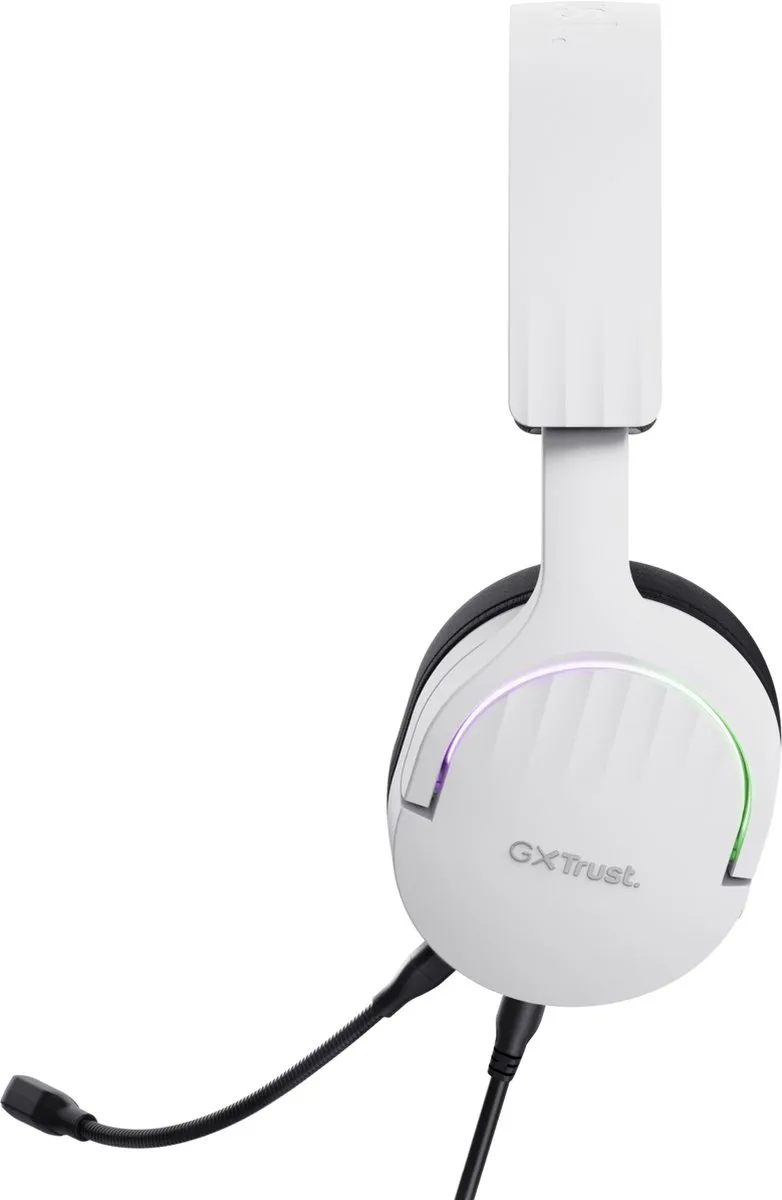 Trust GXT 490 Fayzo Gaming Headset - 7.1 Surround - USB - Wit - afbeelding 6 van 6