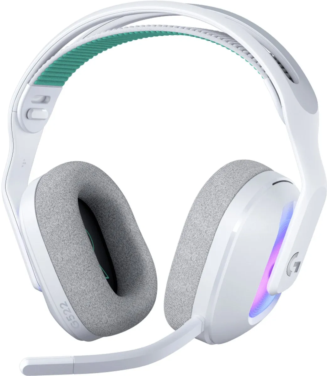 Logitech G G522 LIGHTSPEED Draadloze Gaming Headset Wit