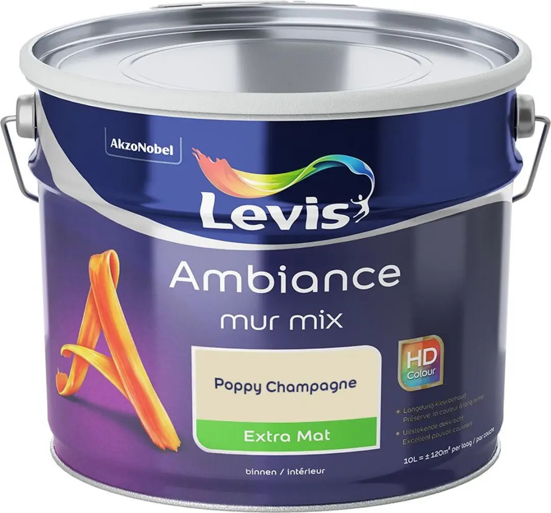 Levi's Ambiance Mur Extra Mat Mix Poppy Champagne