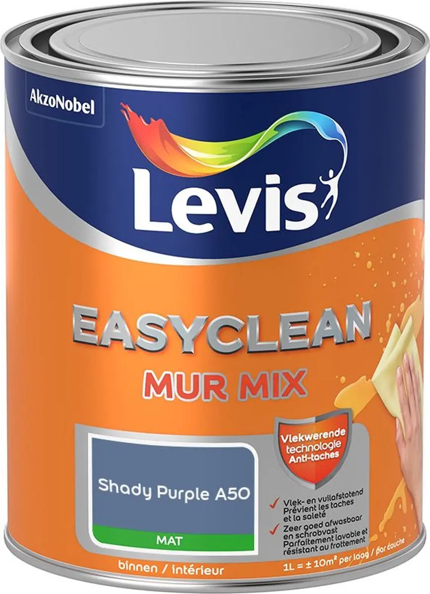 Levi's Easyclean Mur Mat Mix Mengverf 1L