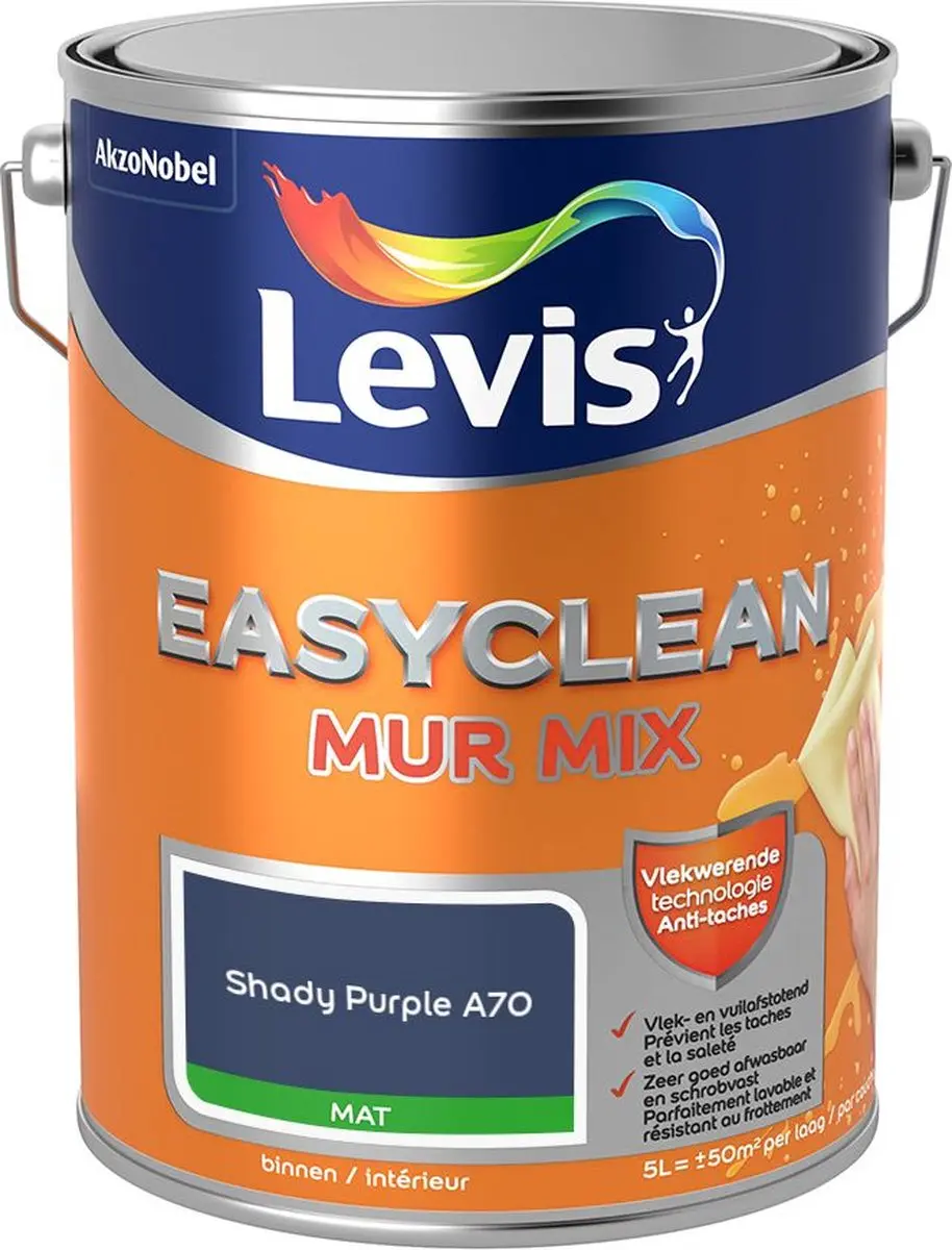 Levi's Easyclean Mur Mat Mix Shady Purple A70