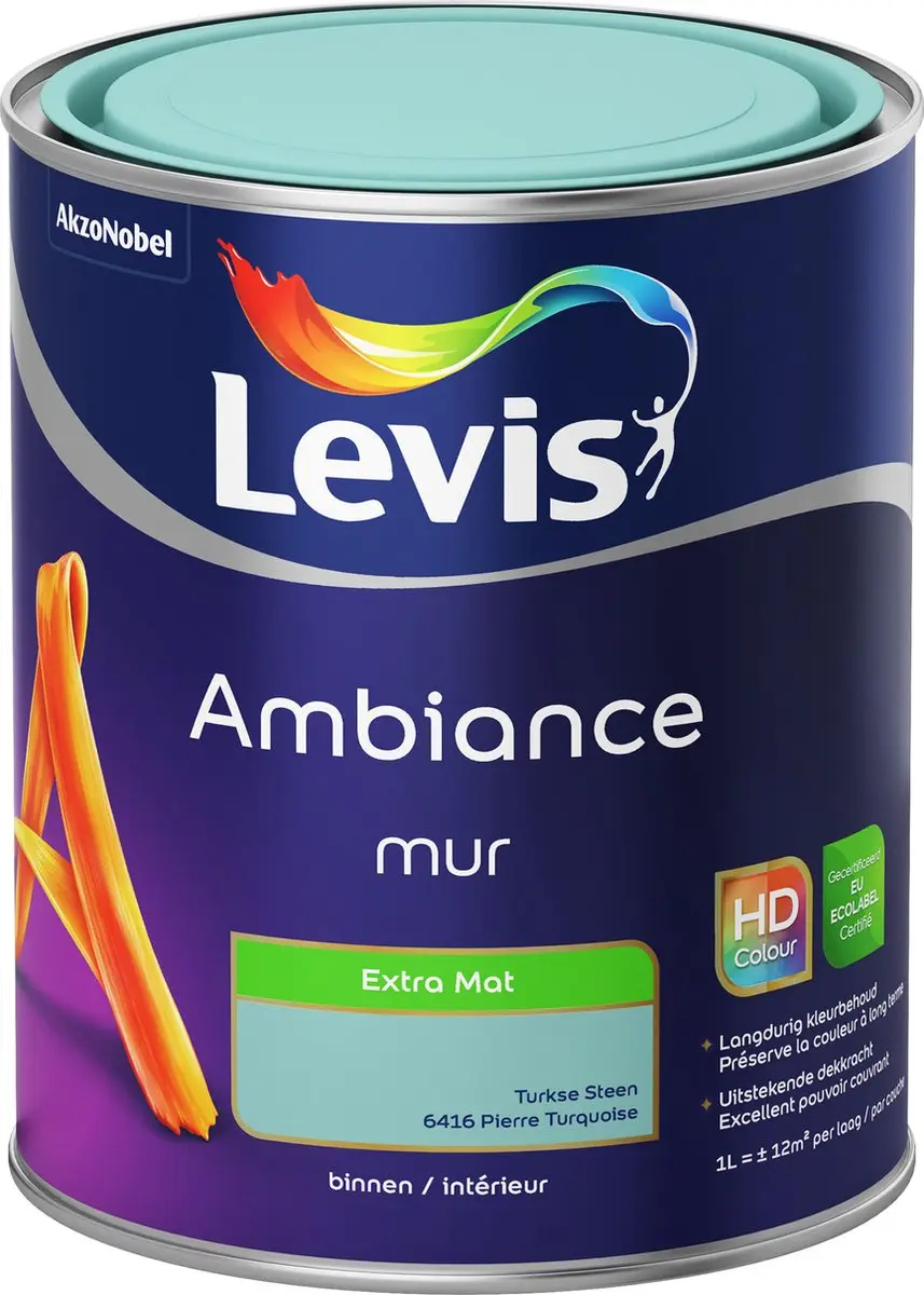Levis - Ambiance Mur Extra Mat - Turkse Steen - 1 L