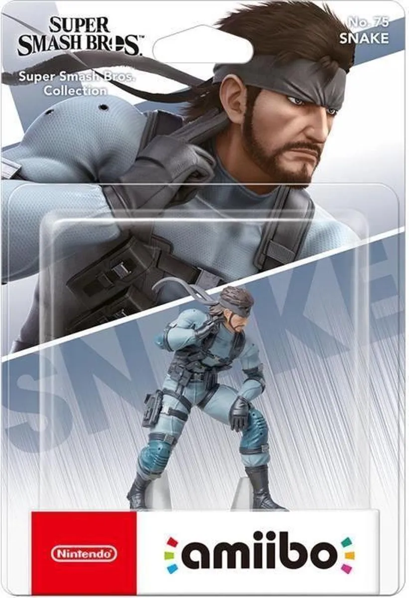 Nintendo amiibo Solid Snake Super Smash Bros. Figuren