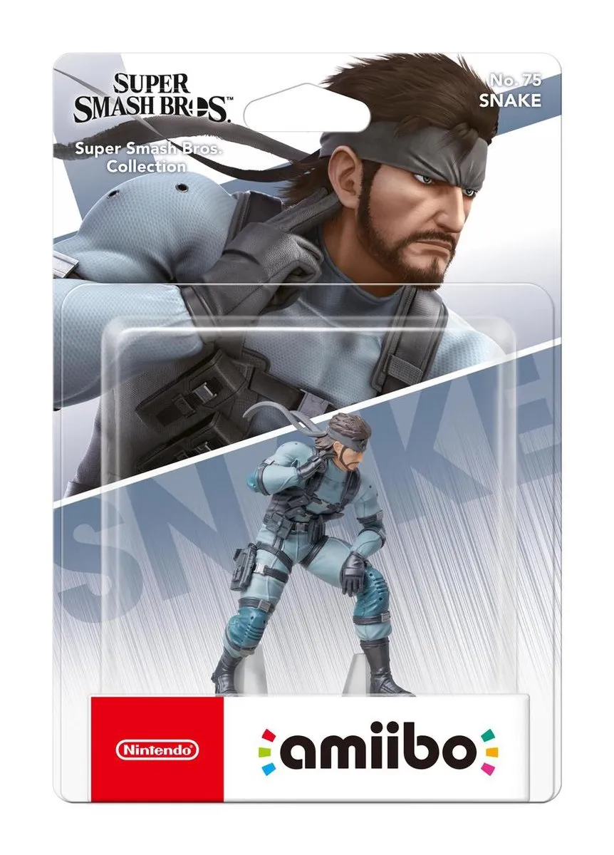 Nintendo amiibo Solid Snake Super Smash Bros. Figuren