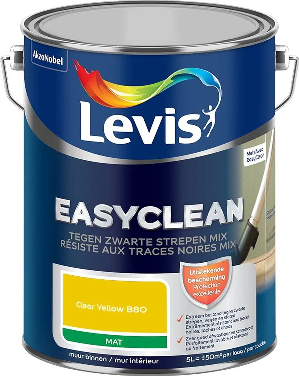 Levi's Easyclean Tegen Zwarte Strepen Mengverf 5L