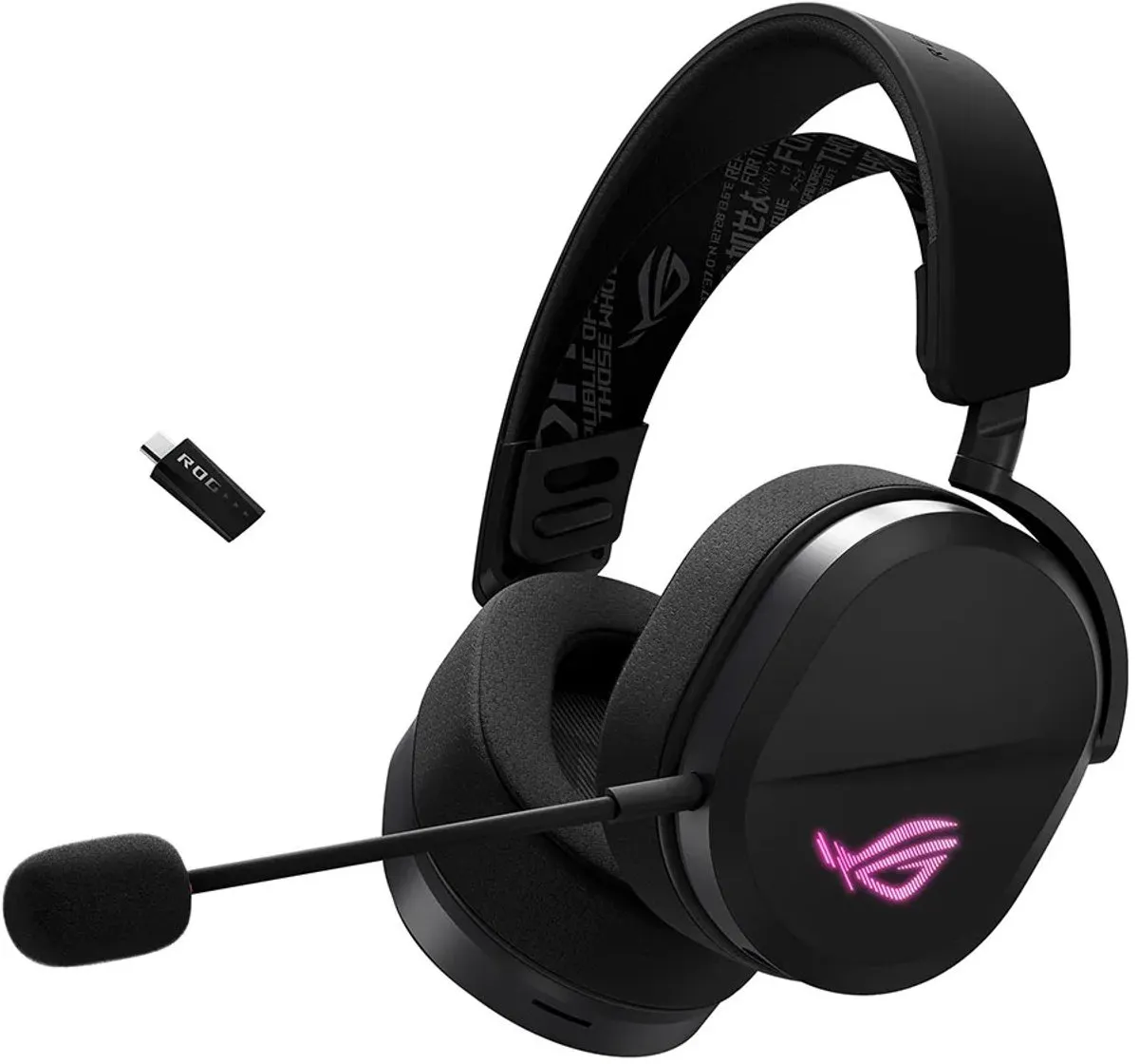 ASUS ROG Pelta Headset 90YH0410-BHUA00 - Bedraad & Draadloos - USB-C/Bluetooth