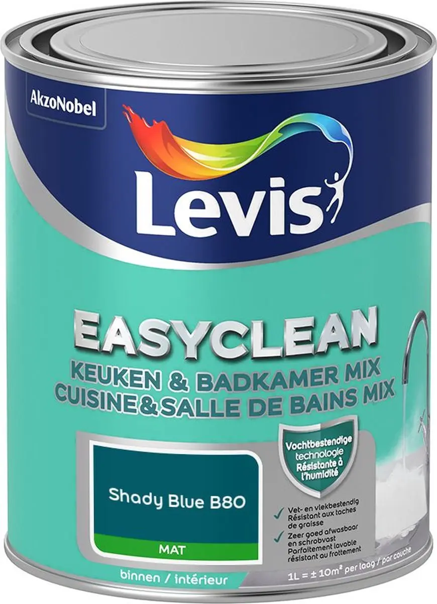 Levi's Easyclean Mengverf Shady Blue B80