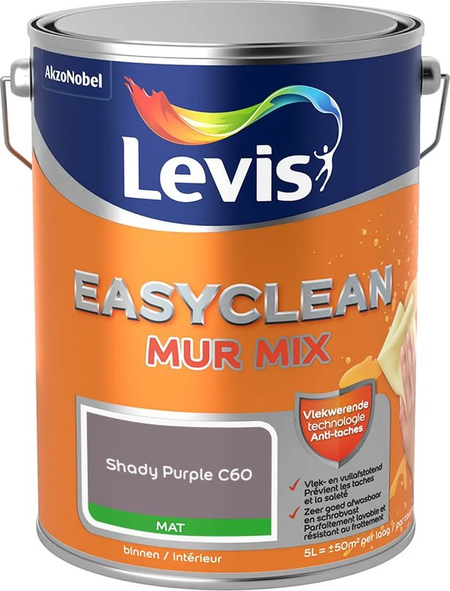 Levi's Easyclean Mur Mat Mix Shady Purple C60