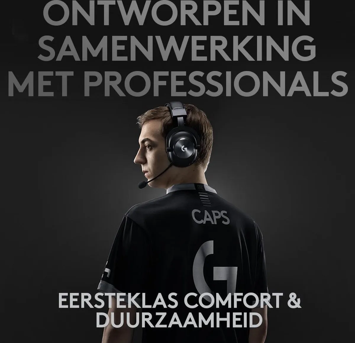 Logitech G PRO X Wireless Lightspeed Gaming Headset 981-000907 - Zwart