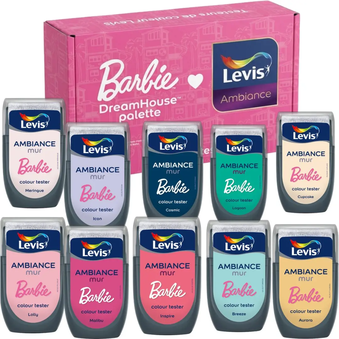 Levi's Barbie Dreamhouse Palette Kleurtesters
