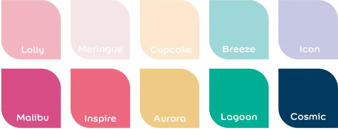 Levi's Barbie Dreamhouse Palette Kleurtesters - 10 Stuks