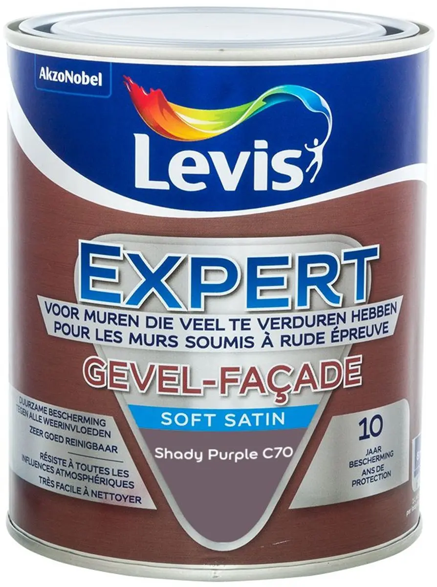 Levi's Expert Gevel Mix Shady Purple C70 Mengverf 1L