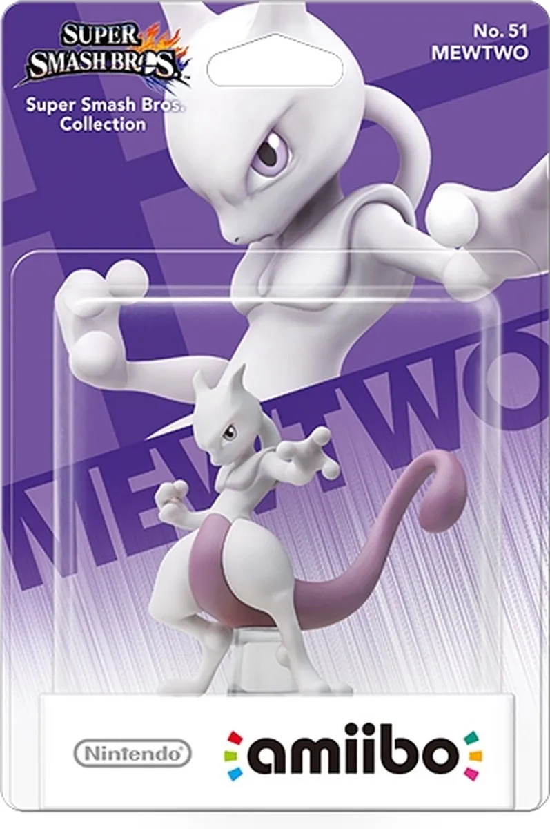 Nintendo Amiibo Mewtwo Super Smash Bros