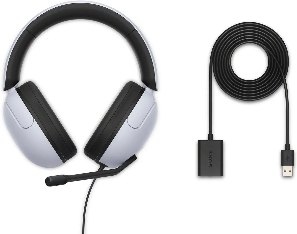 Sony INZONE H3 Gaming Headset MDRG300W.CE7 - Wit - afbeelding 6 van 6