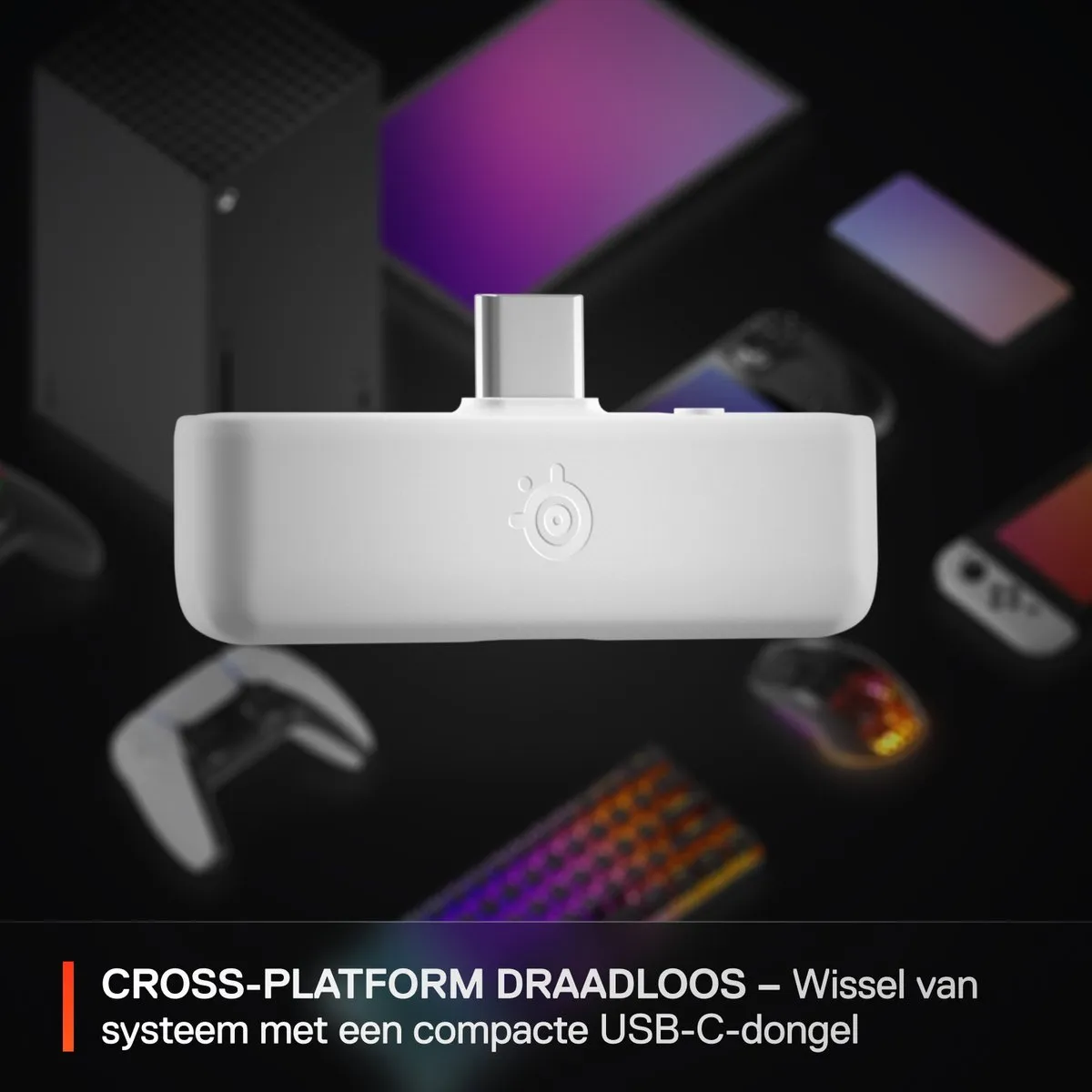 SteelSeries Arctis Nova 5X 61677 Gaming Headset - Wit - 60 uur