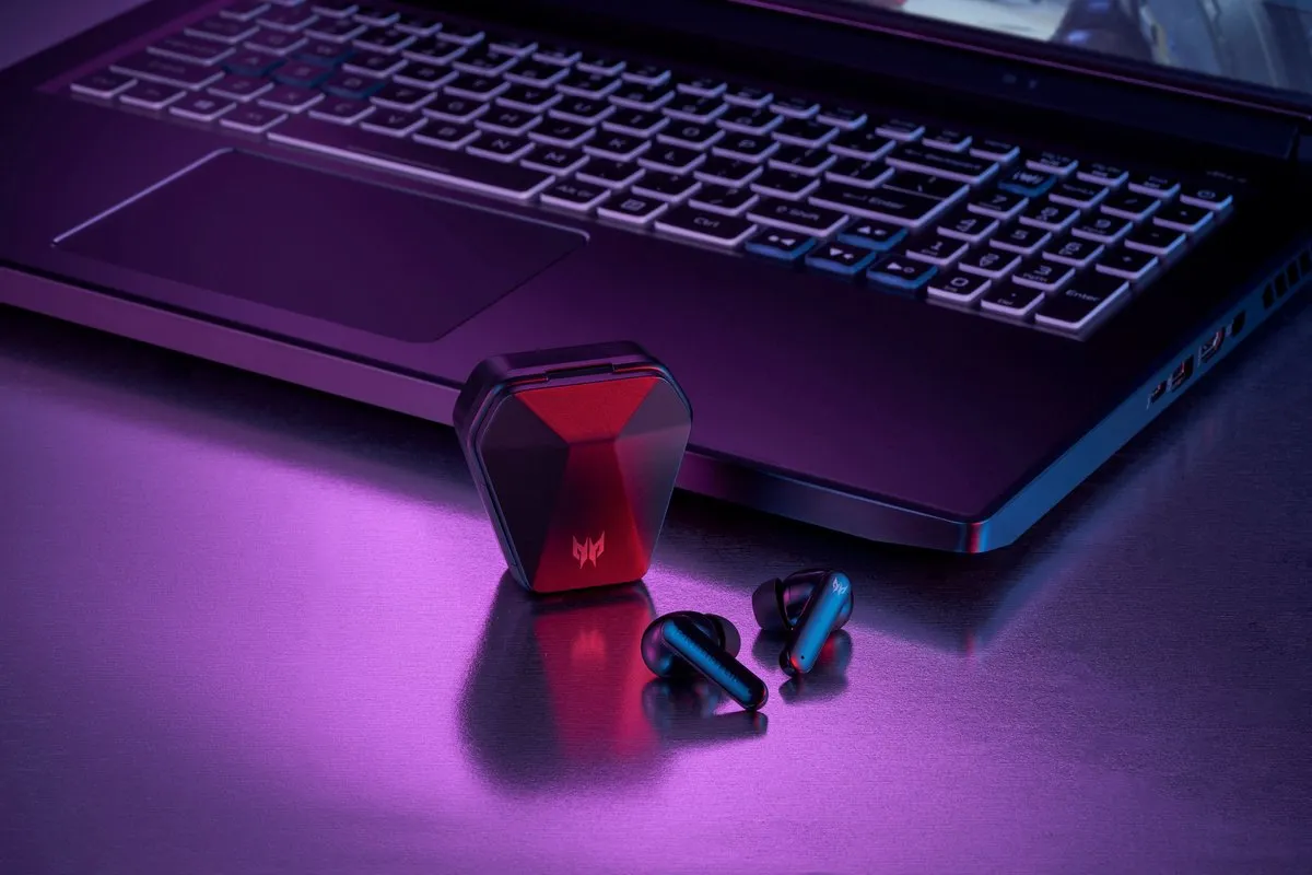 Acer Predator Galea 330 GP.HDS11.01P Draadloze Oordopjes - Bluetooth - Zwart - afbeelding 6 van 6
