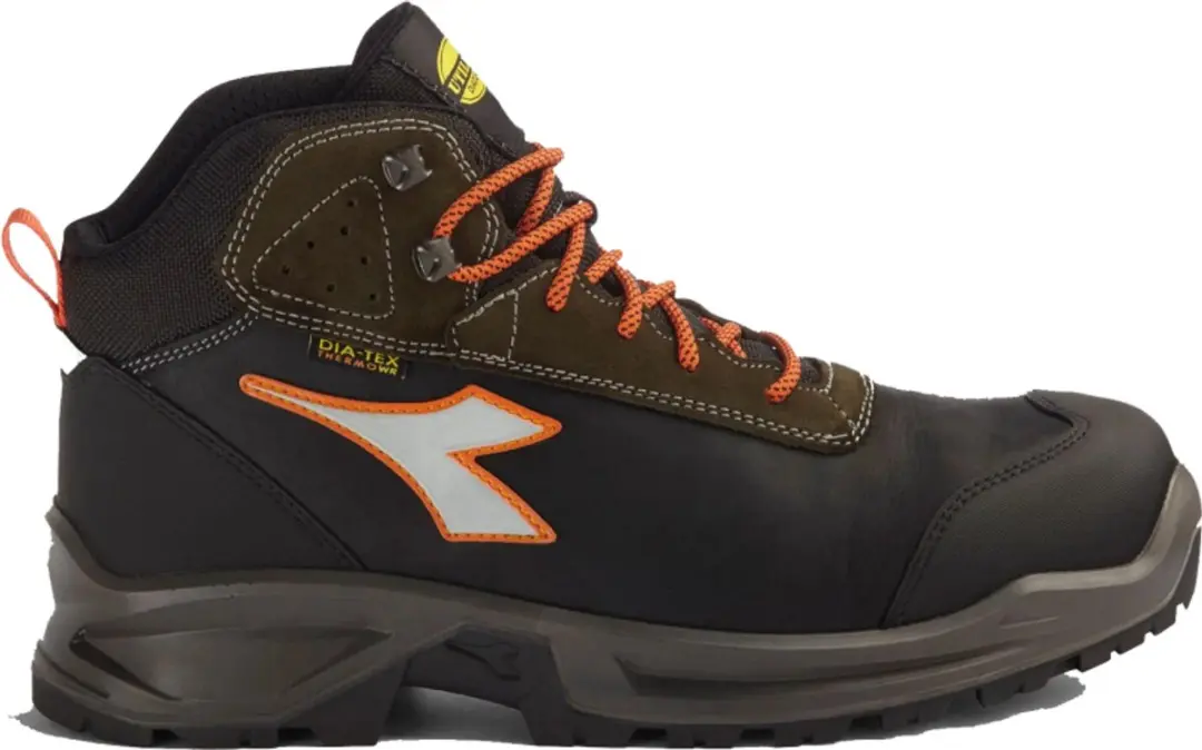 Diadora SPORT DIATEX MID S7S FO CI SR BLACK/GREEN RAGE 46
