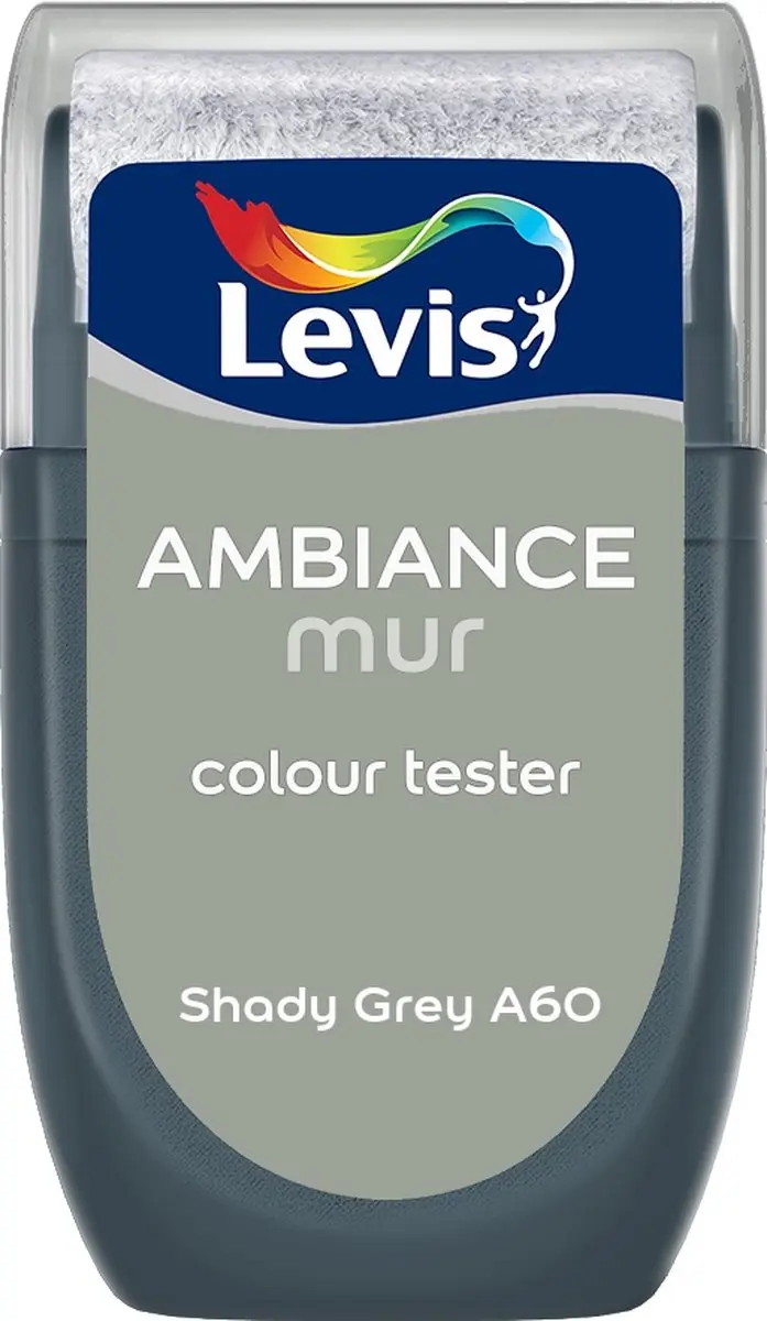 Levi's Muurverf Kleurtester Shady Grey A60