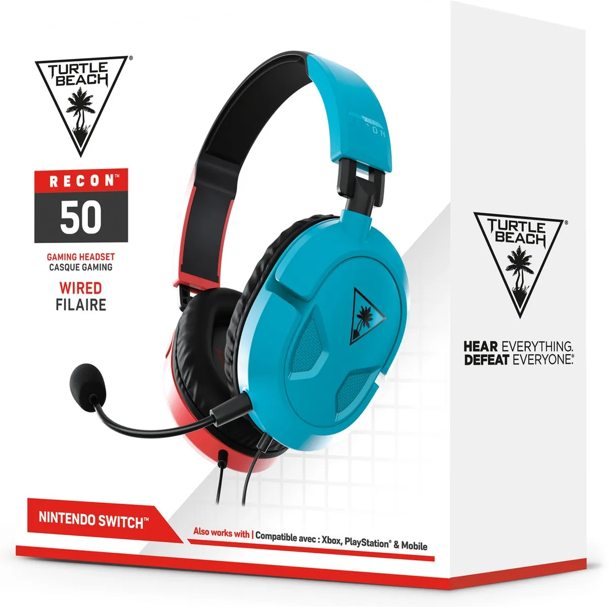 Turtle Beach Recon 50 Gaming Headset - Zwart - afbeelding 6 van 6
