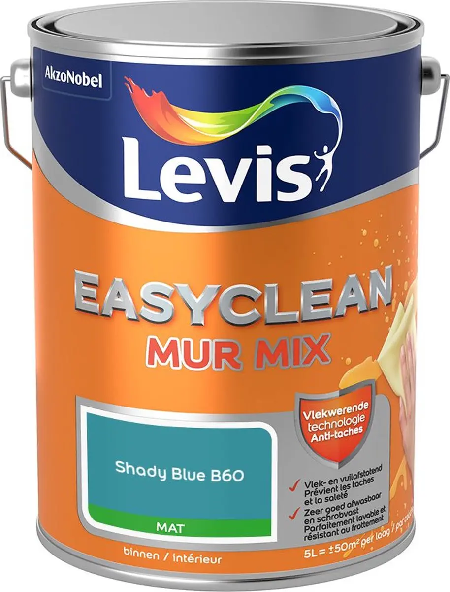 Levi's Easyclean Mur Mat Mix Shady Blue B60