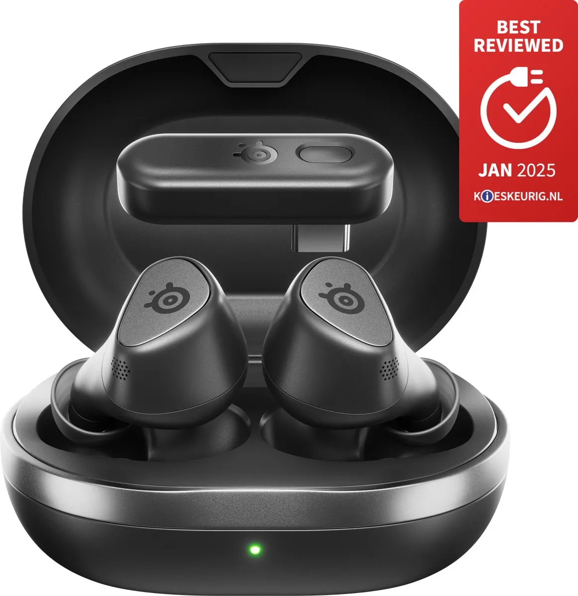 SteelSeries Arctis GameBuds 61680 - Oordopjes - Zwart - IP55 - 40 uur