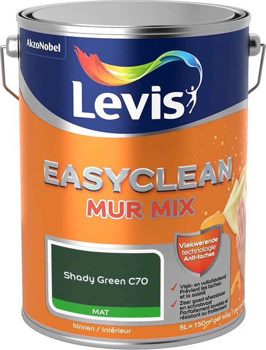 Levi's Easyclean Mur Mat Mix Shady Green C70