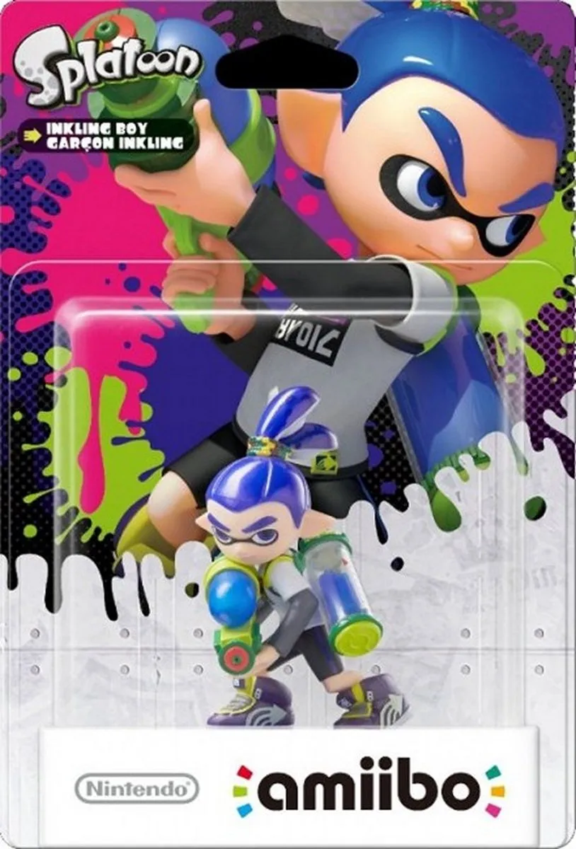 Nintendo Amiibo Inkling Boy Splatoon - Nintendo Switch