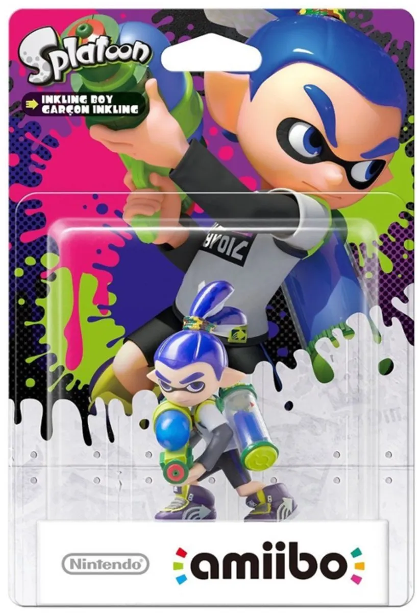 Nintendo Amiibo Inkling Boy Splatoon - Nintendo Switch