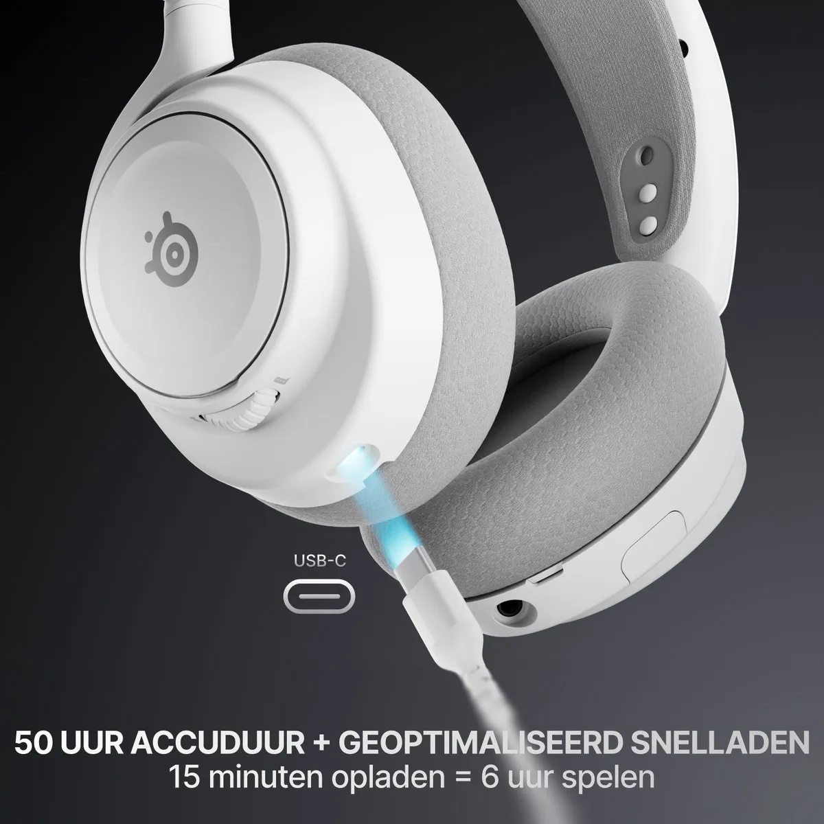 SteelSeries Arctis Nova 7P Gen 2 - Draadloze Gaming Headset - PlayStation - Wit