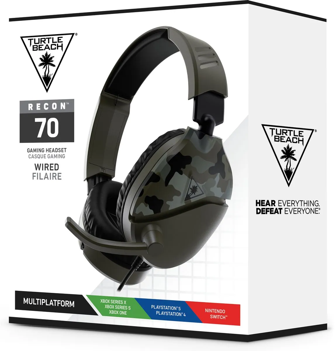 Turtle Beach Ear Force Recon 70 Gaming Headset - Groen Camo