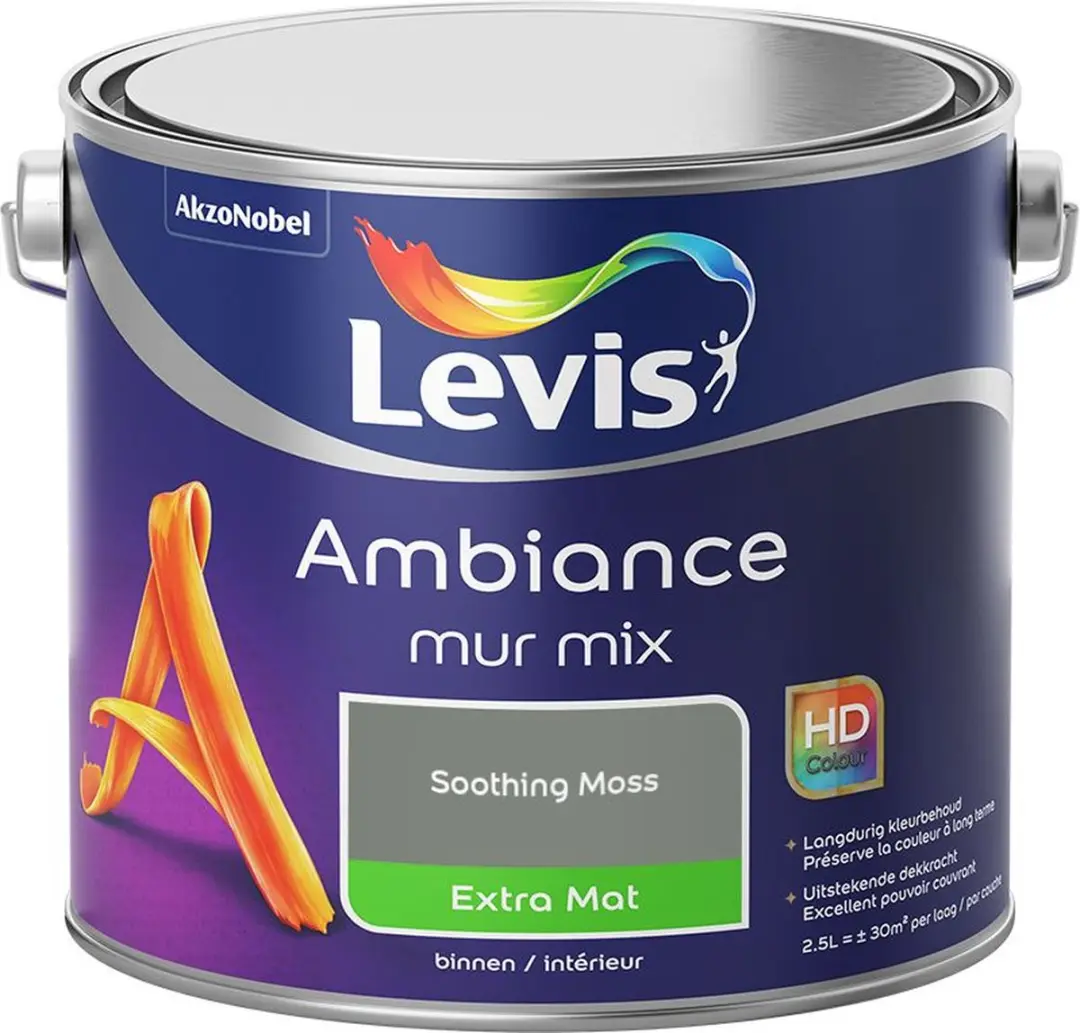 Levi's Ambiance Mur Extra Mat Mix Mengverf 2,5L