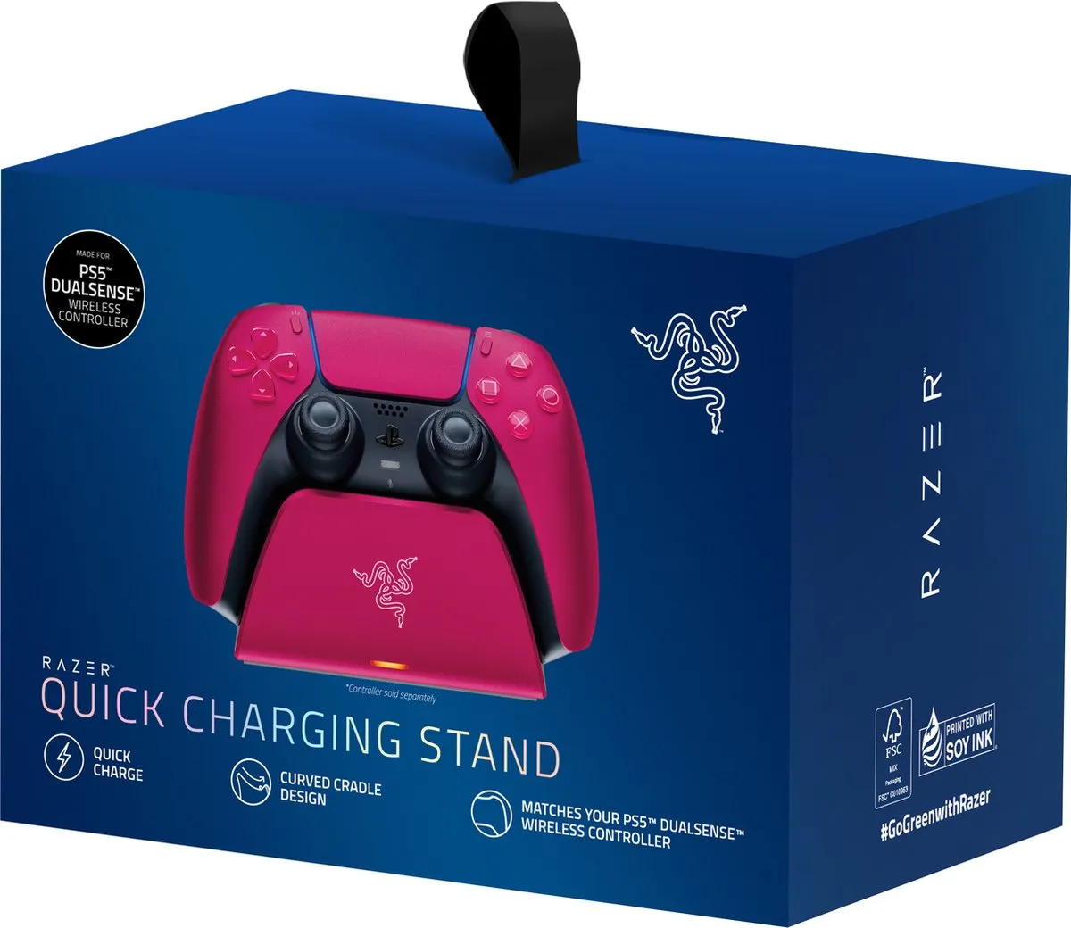 Razer Oplaadstation PS5 Controller - Cosmic Rood RC21-01900300-R3M1