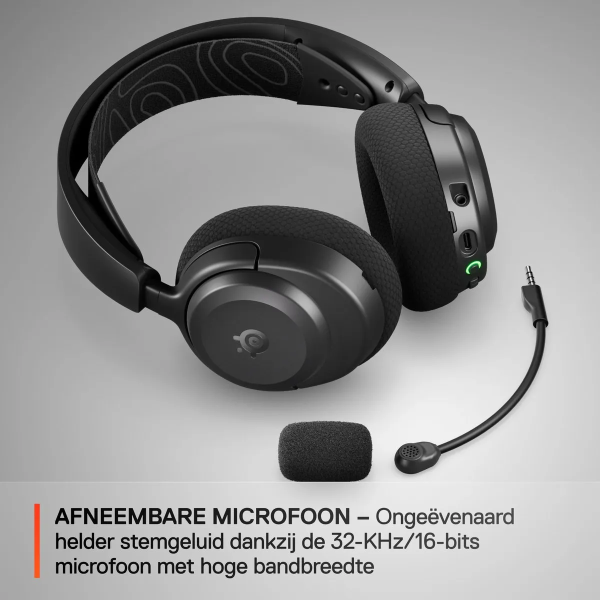 SteelSeries Arctis Nova 3P Wireless Gamingheadset 61686 - Zwart