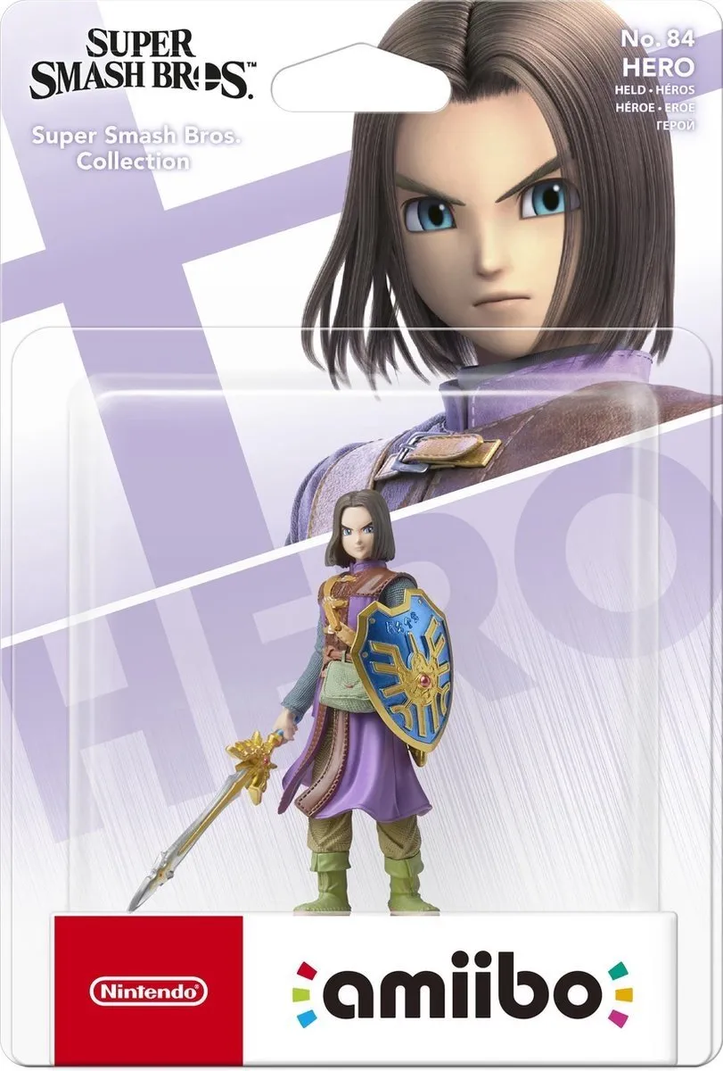 Nintendo amiibo Ingame Speelfiguur Dragon Quest Hero