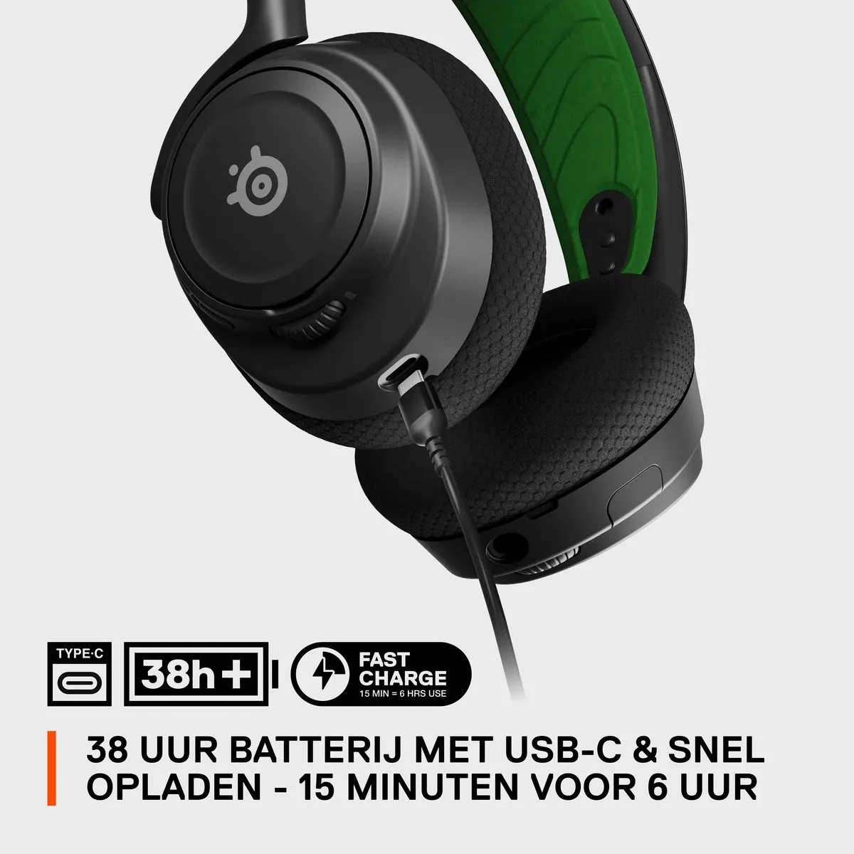 SteelSeries Arctis Nova 7X Gaming Headset - Zwart - afbeelding 6 van 6
