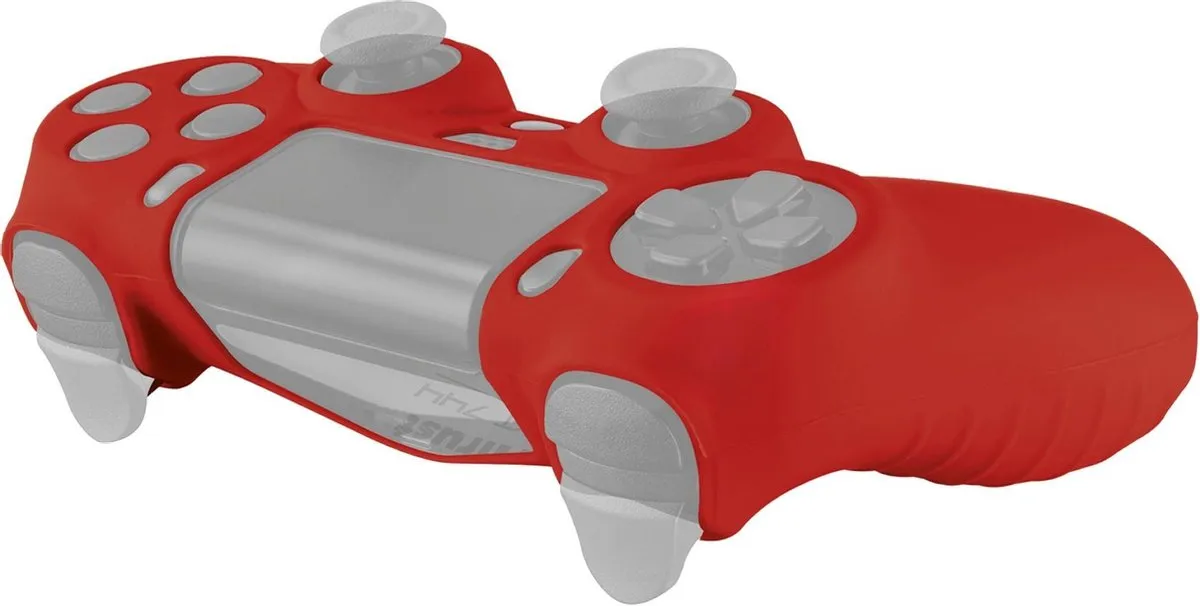 Trust GXT 744R Rubber Skin Hoesje - Gameconsole - Rood