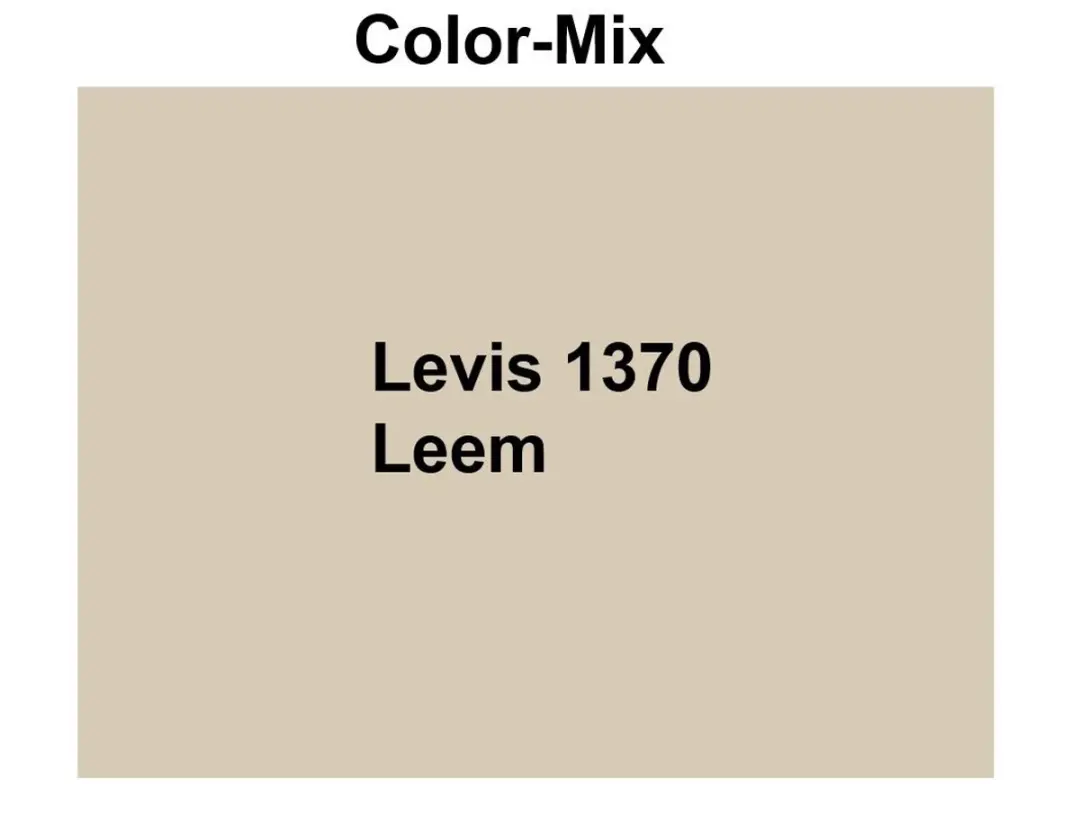 Levi's Ambiance Mur Poedermat 1370 Leem - 1L