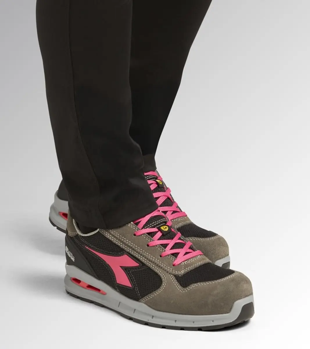 Diadora RUN A.BOX LOW S1PS FO SR SMOKE/BLACK 37