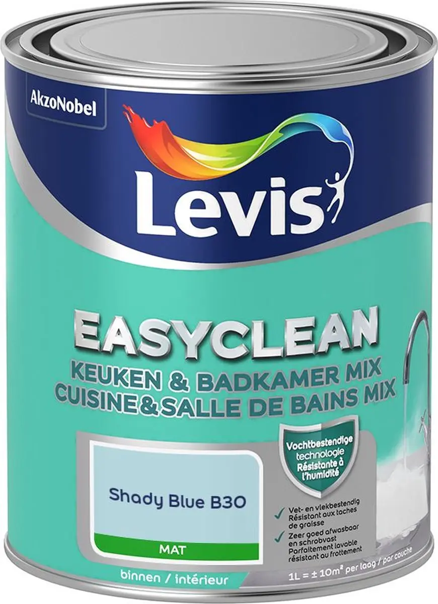 Levi's Easyclean Mengverf Shady Blue B30