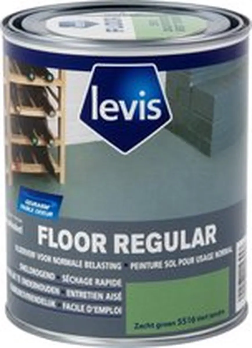 Levi's Floor Regular Vloerverf Zacht Groen 0.75L