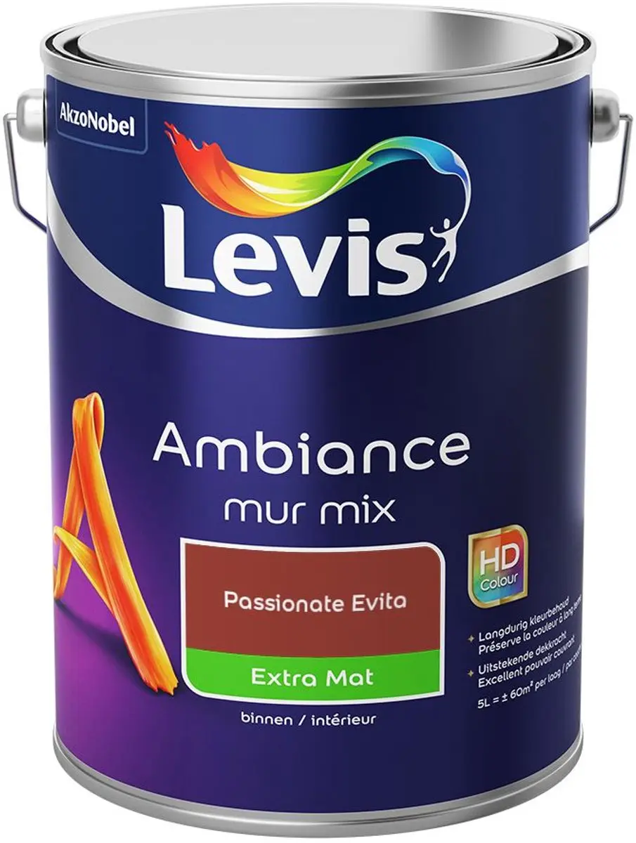 Levi's Ambiance Mur Extra Mat Mix Mengverf 5L