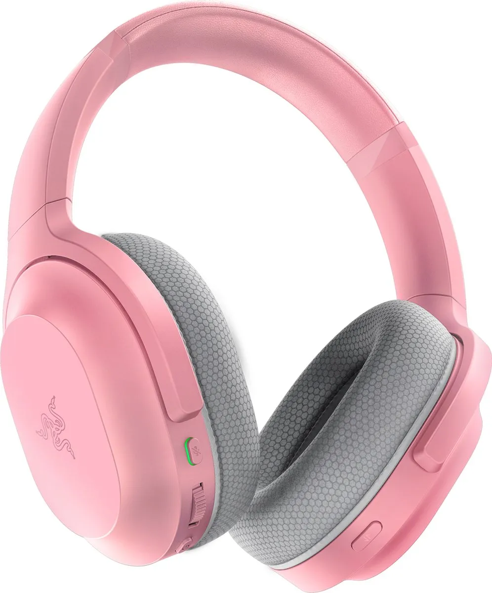 Razer Barracuda RZ04-03790300-R3M1 Draadloze Gaming Headset - Quartz Roze
